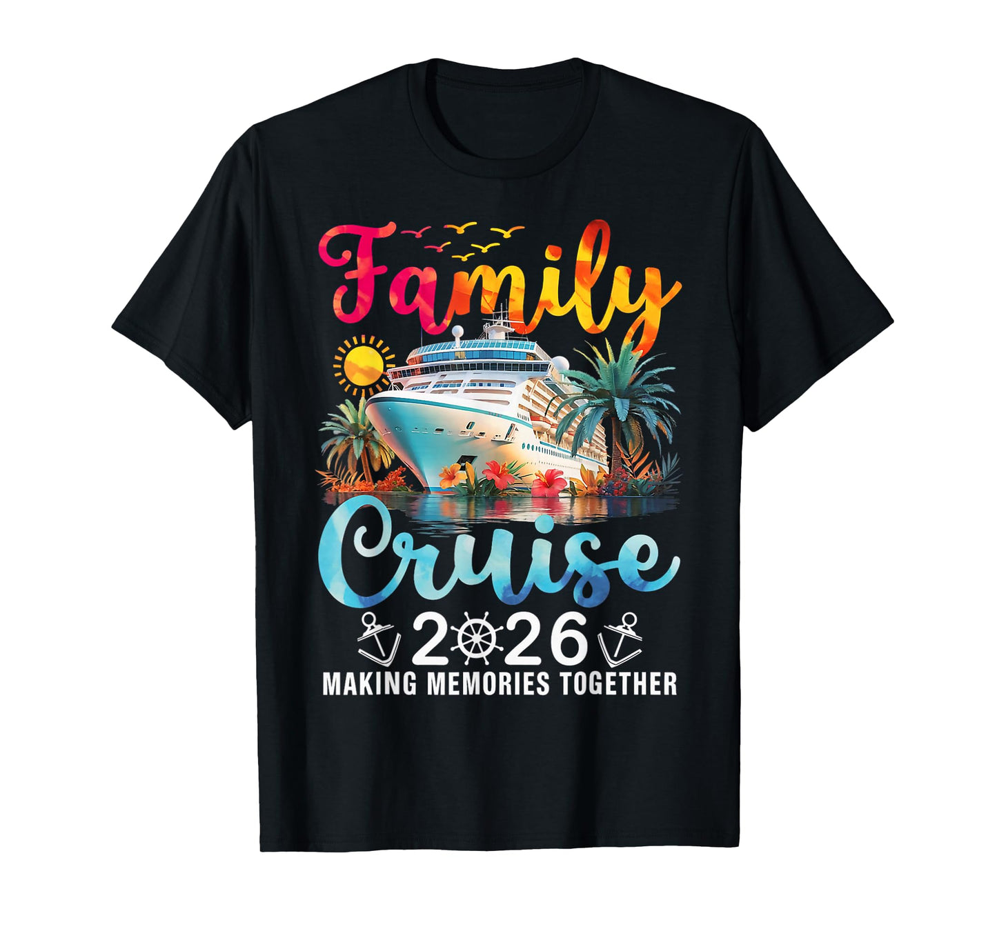 Family Cruise 2026 Summer Vacation Matching Family Cruise T-Shirt