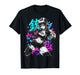 Anime Waifu Sketch Line Art Manga Graffiti Graphic T-Shirt