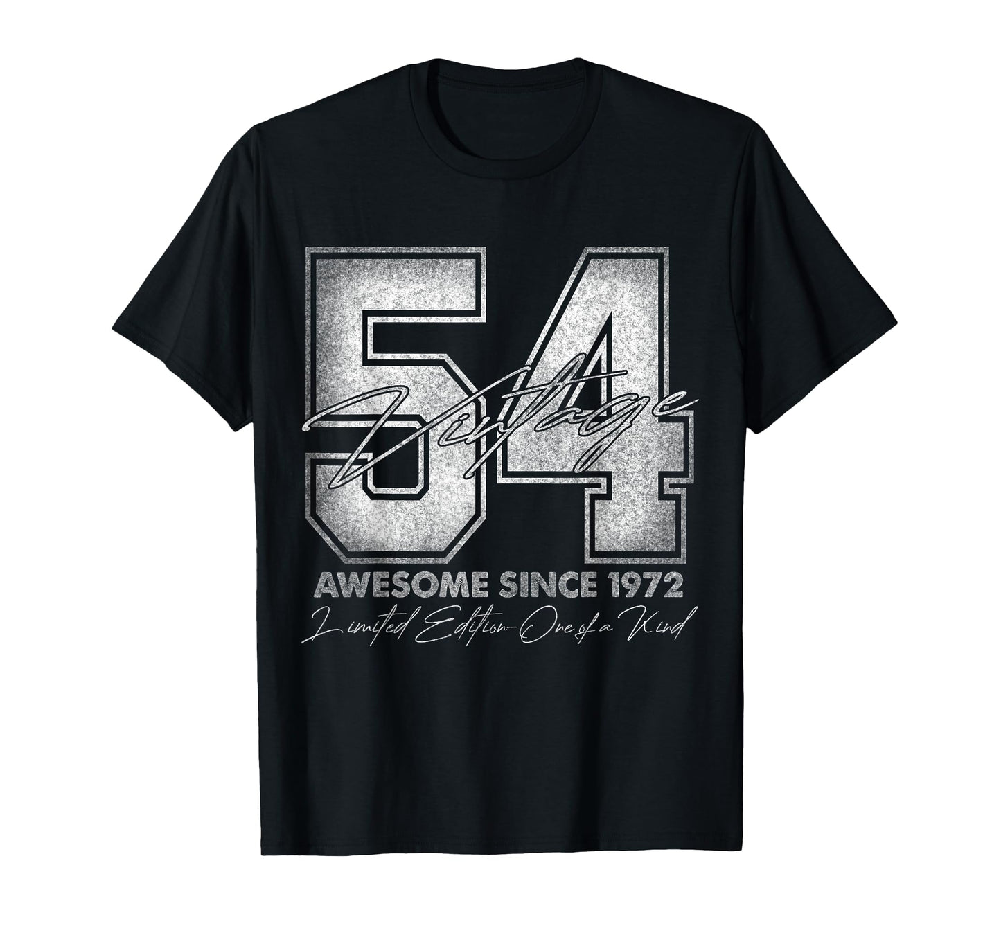 54 Year Old Gifts Vintage 1972 Limited Edition 54th Birthday T-Shirt