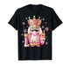 Cute Pink Nutcracker Blowing Bubble Christmas Girly Pajamas T-Shirt