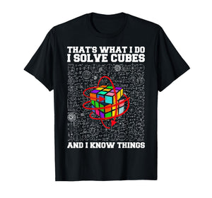 Funny Puzzle Cube Speed Cubing Costume for Kids Boys Youth T-Shirt