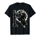 Wing Chun Master Cat Vintage Kung Fu Martial Art Black White T-Shirt
