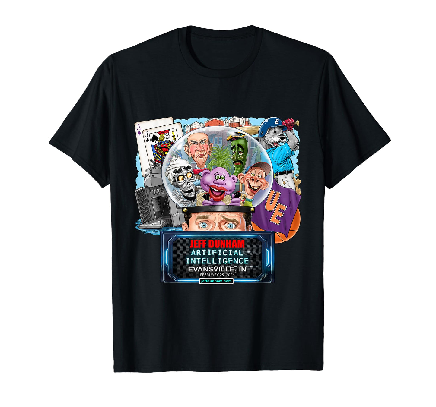 Jeff Dunham Evansville, in (2026) T-Shirt
