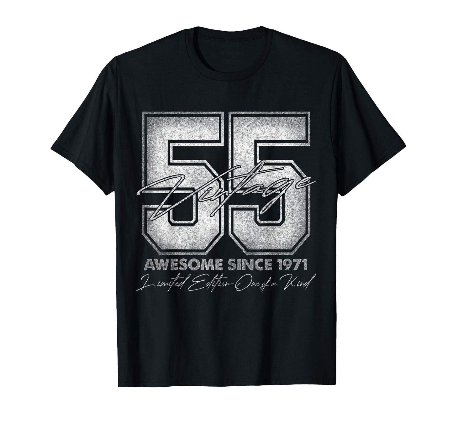 55 Year Old Gifts Vintage 1971 Limited Edition 55th Birthday T-Shirt