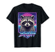 Funny Raccoon Bruh Teens Boys Girls Kids Men Vintage Retro T-Shirt