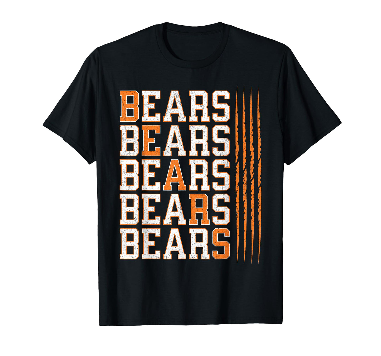 Vintage Bears Inspirational Athletic Bear Lover T-Shirt