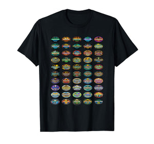 Survivor 50 Seasons of Survivor Officially Licensed T-Shirt