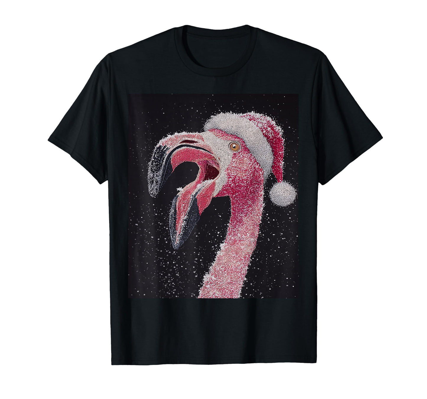 Flamingo Christmas Holiday T-Shirt