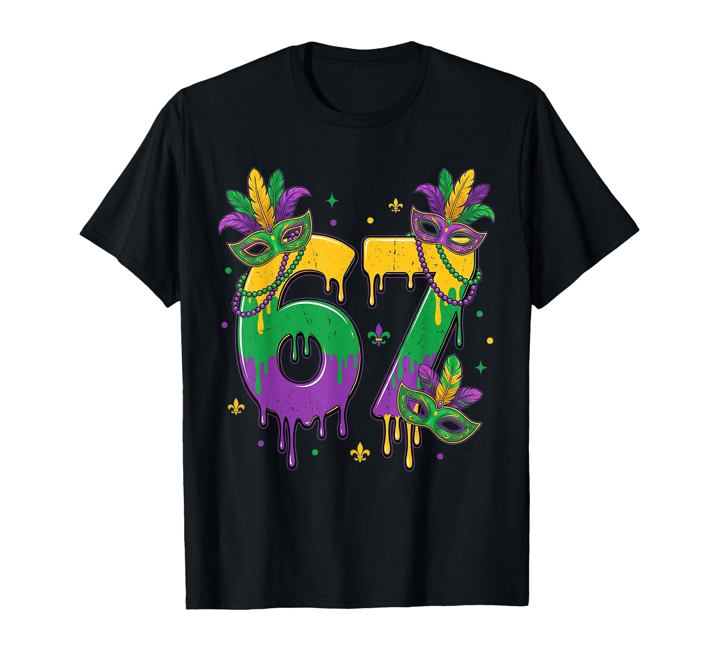 67 Mardi Gras Boys Kid Youth Teens New Orleans Carnival 6-7 T-Shirt