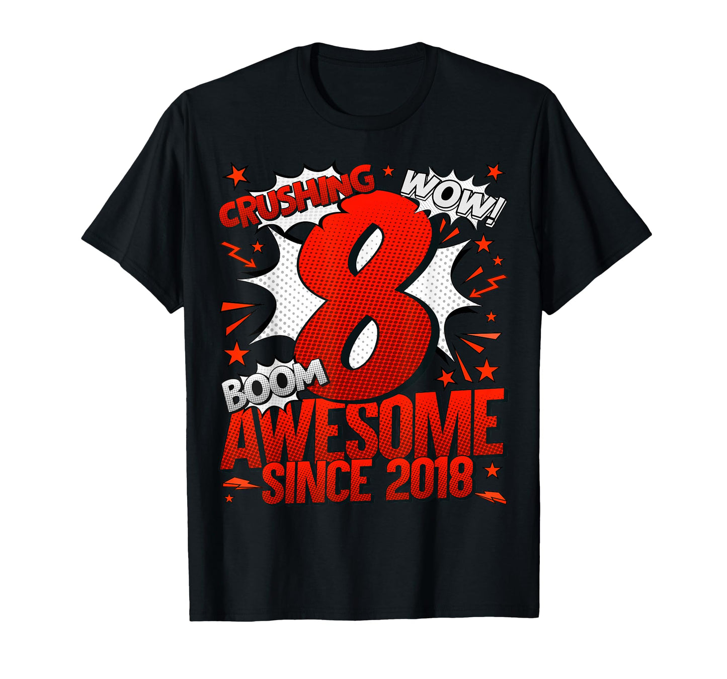 8 Year Old Gifts for Boys 8th Birthday Boy 8 Year Old Boy T-Shirt