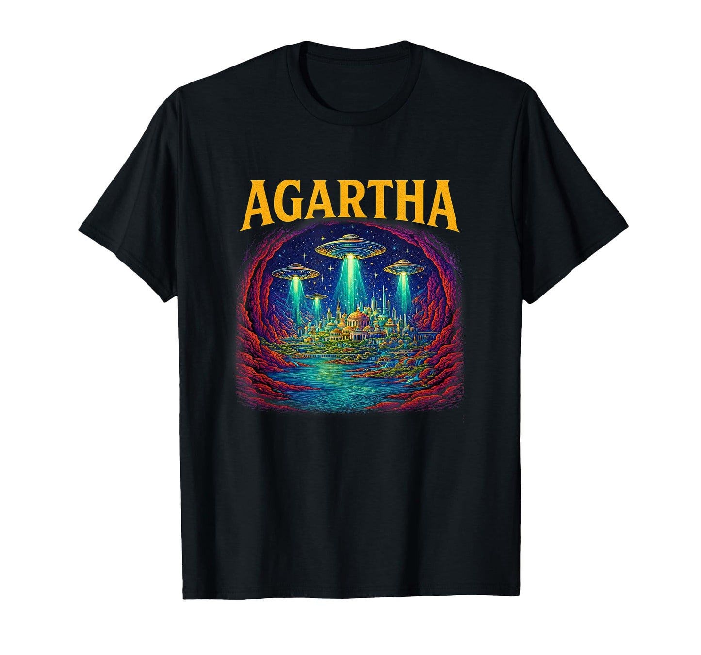 Agartha Legendary Kingdom Meme Great Noticer T-Shirt