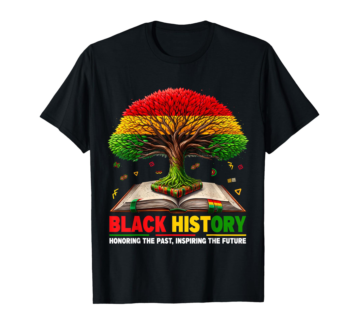 Black History Inspiring The Future African Men Women T-Shirt
