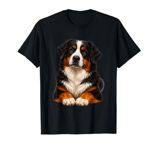 Cute Dog Lover Design Bernese Mountain Dog T-Shirt