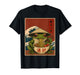 Frog Eating Ramen Kawaii Japanese Noodles Anime Lovers T-Shirt