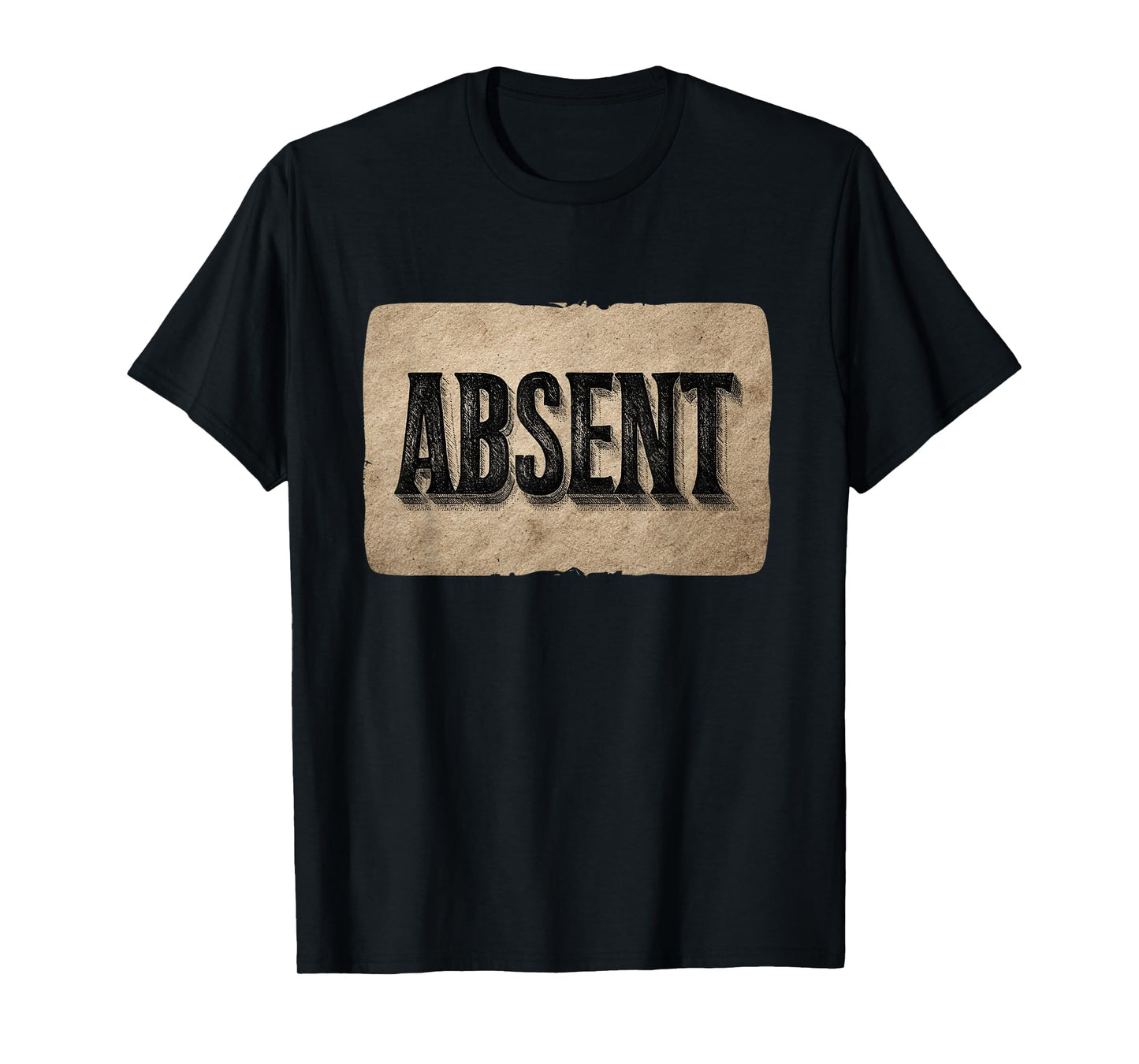 Funny Absent Speech Costume for Boys and Girls T-Shirt