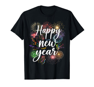 Happy New Year 2026 Firework Family Matching Men Women Kid T-Shirt