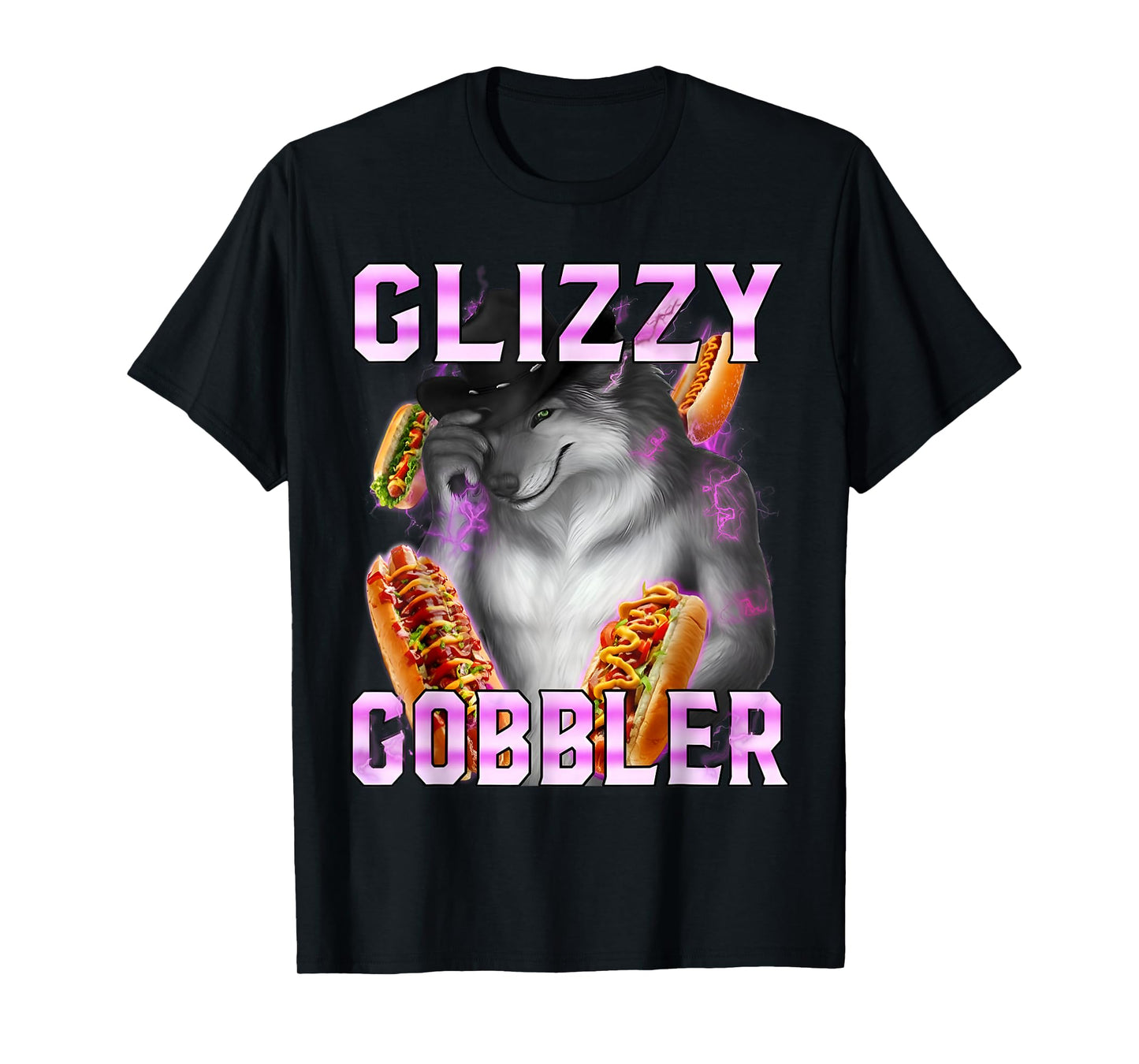 Funny Glizzy Gobbler Meme Hilarious Hot Dog Glizzy Lovers T-Shirt