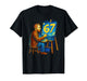 Van Gogh-Starry Night 6 7 Funny 67 Meme for Art History Fans T-Shirt