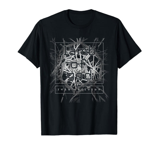 Lamb of God Stacked Logo Oblivion T-Shirt