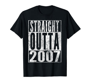 Vintage 2007 19th Birthday 19 Years Old Retro Men Women T-Shirt