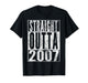 Vintage 2007 19th Birthday 19 Years Old Retro Men Women T-Shirt