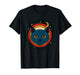 Cosmic Cat Space Illustration Retro Style Graphic Murakami T-Shirt