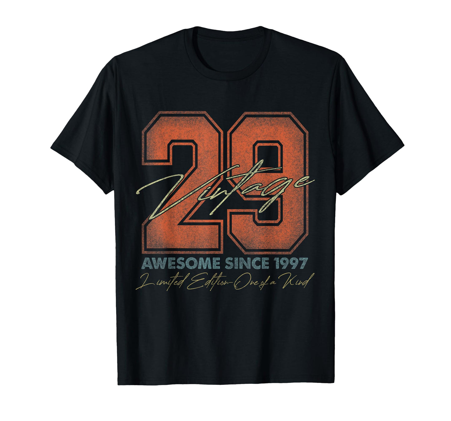 29 Year Old Gifts Vintage 1997 Limited Edition 29th Birthday T-Shirt