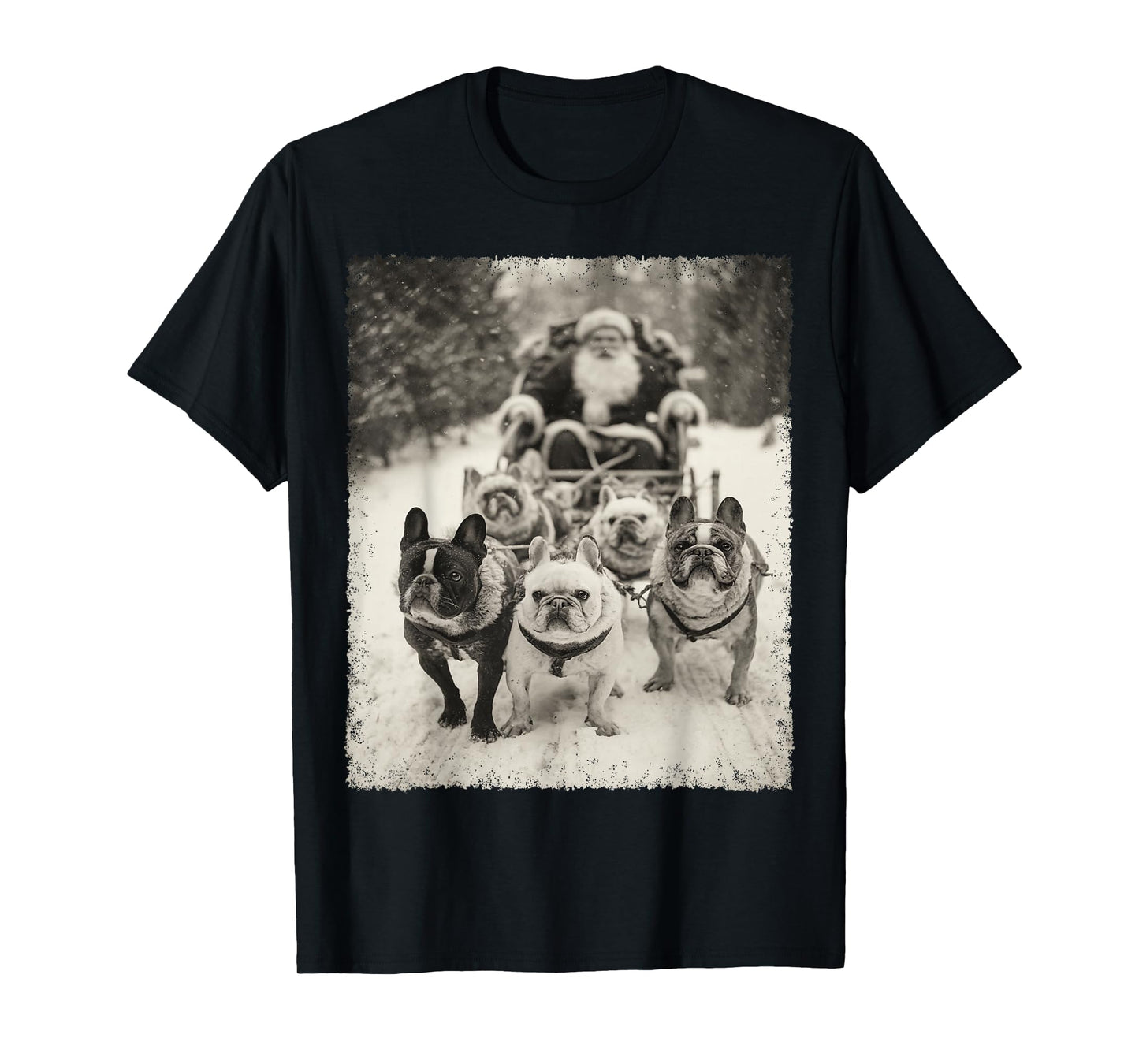 Christmas French Bulldog T-Shirt