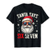 Funny Santa Says Six Seven Christmas 67 Meme Xmas Boys Girls T-Shirt