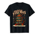 Merry Fishmas Funny Fishing Christmas Design T-Shirt
