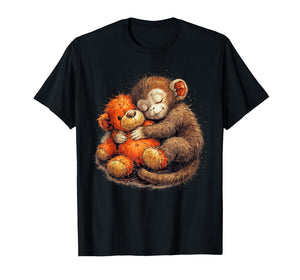 Team Punch Baby Monkey Punch Trend Meme Graphic T-Shirt