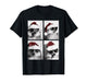 Funny Christmas Hedgehogs with Sunglasses Santa Hat Festive T-Shirt