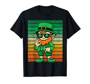 Funny Six Seven St Patricks Day Shirts Kids Boys Leprechaun T-Shirt