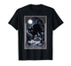 Creepmas Vintage The Yule Cat Tarot Card Dark Christmas T-Shirt