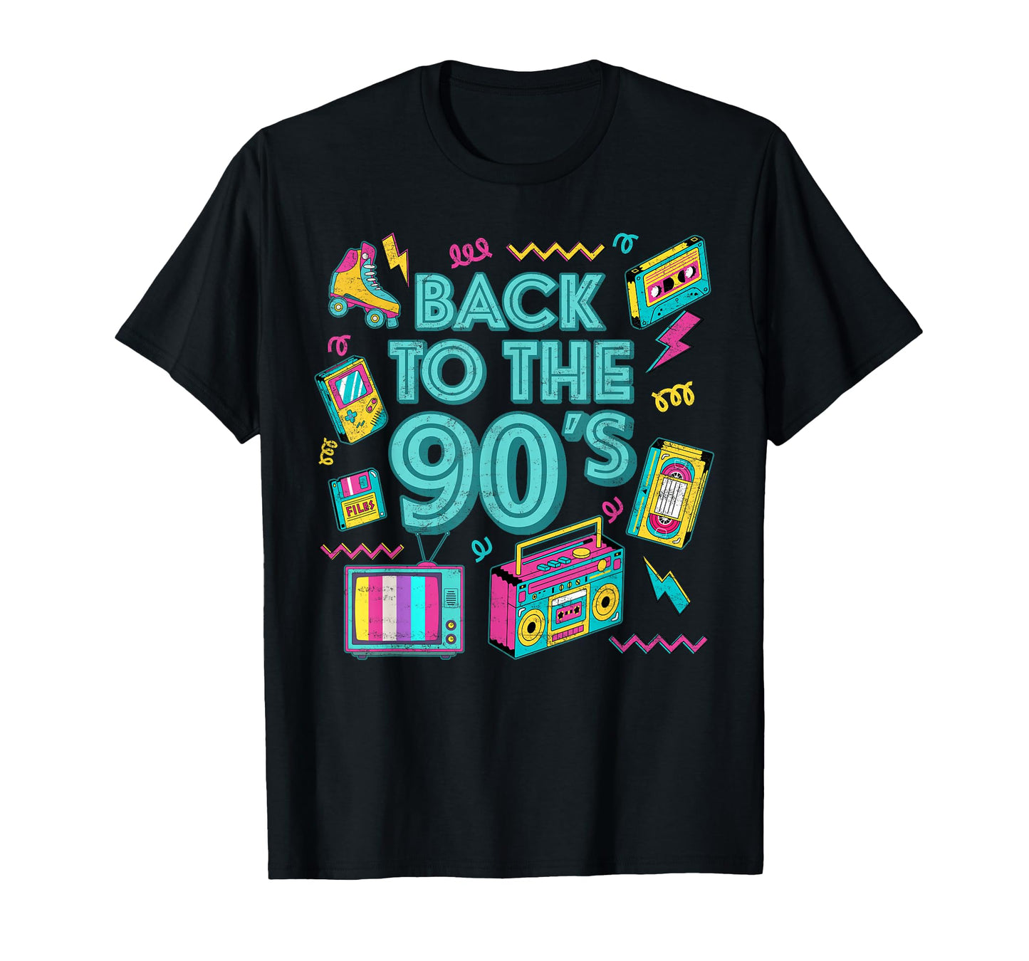 Back to The 90s Retro Vintage Throwback for Men Women Kids T-Shirt