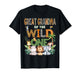 Great Grandma of The Wild One Safari 1St Birthday Kids T-Shirt