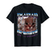 I'm Afraid of Women Funny Saying Humor Cat Meme T-Shirt