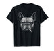 Graphic Art Animal Lover Adult French Bulldog Smoking Funny T-Shirt