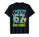I Survived 67 Days of School Teachers Students Monster T-Shirt