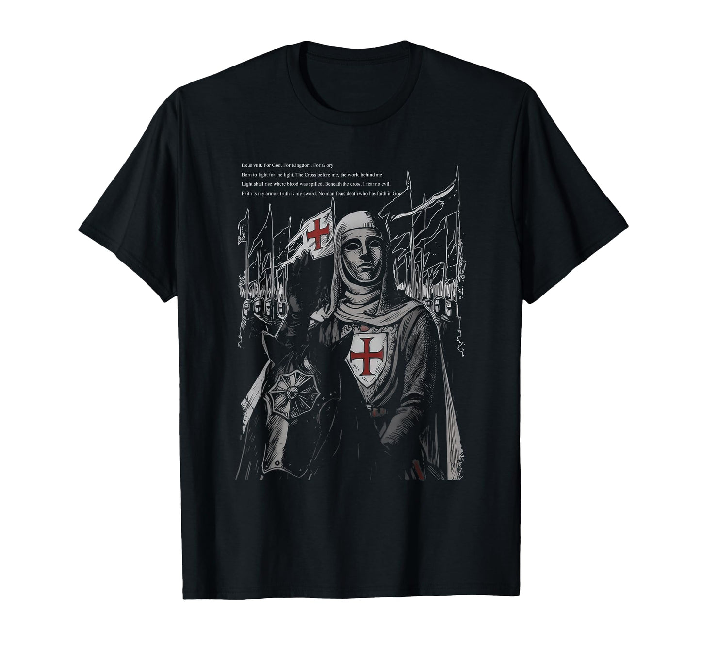 Sliver Mask King Baldwin IV Meme The Leper King Warrior T-Shirt