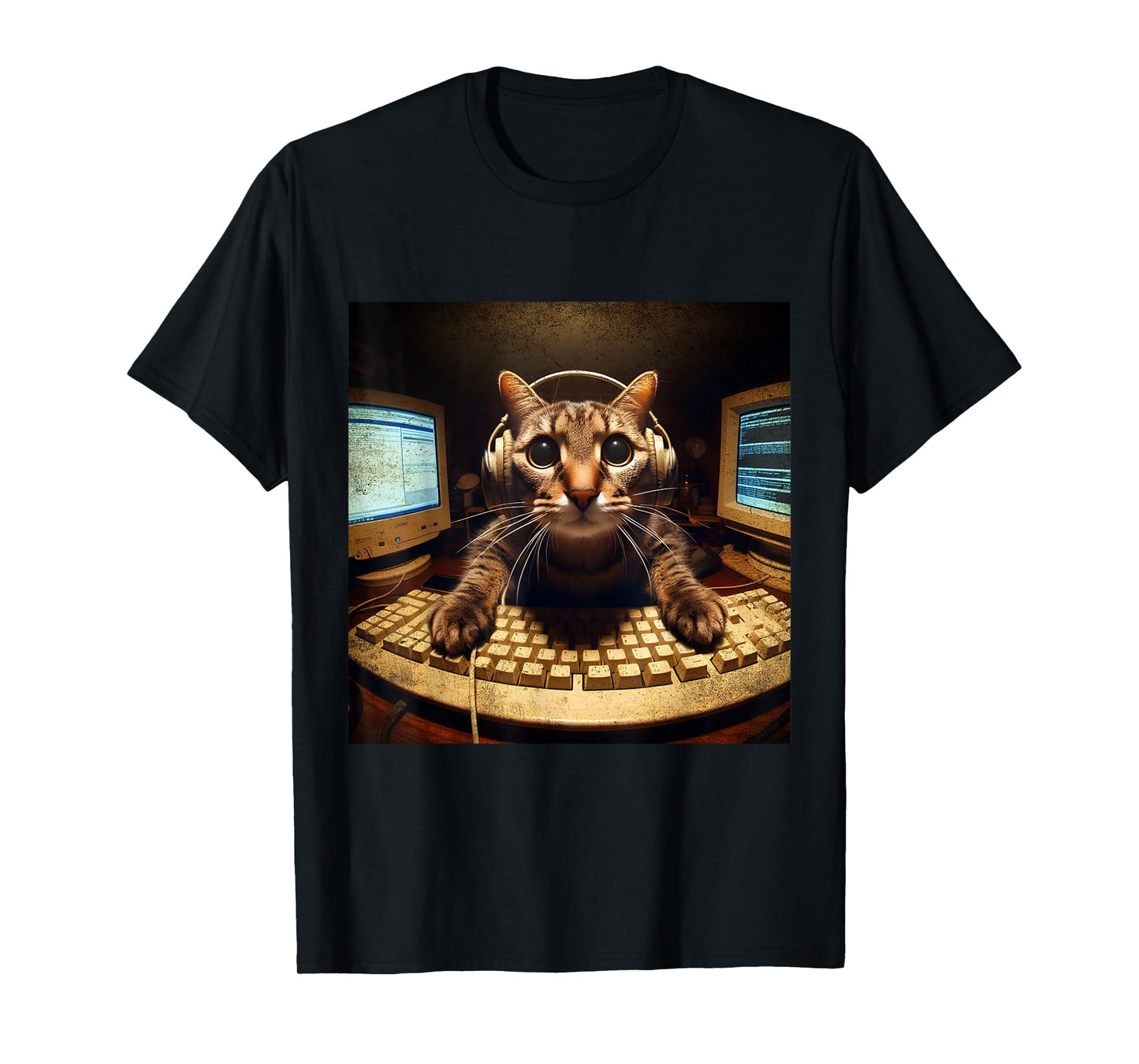 Trust Me I’m A Hacker Funny Cat Meme Quote T-Shirt