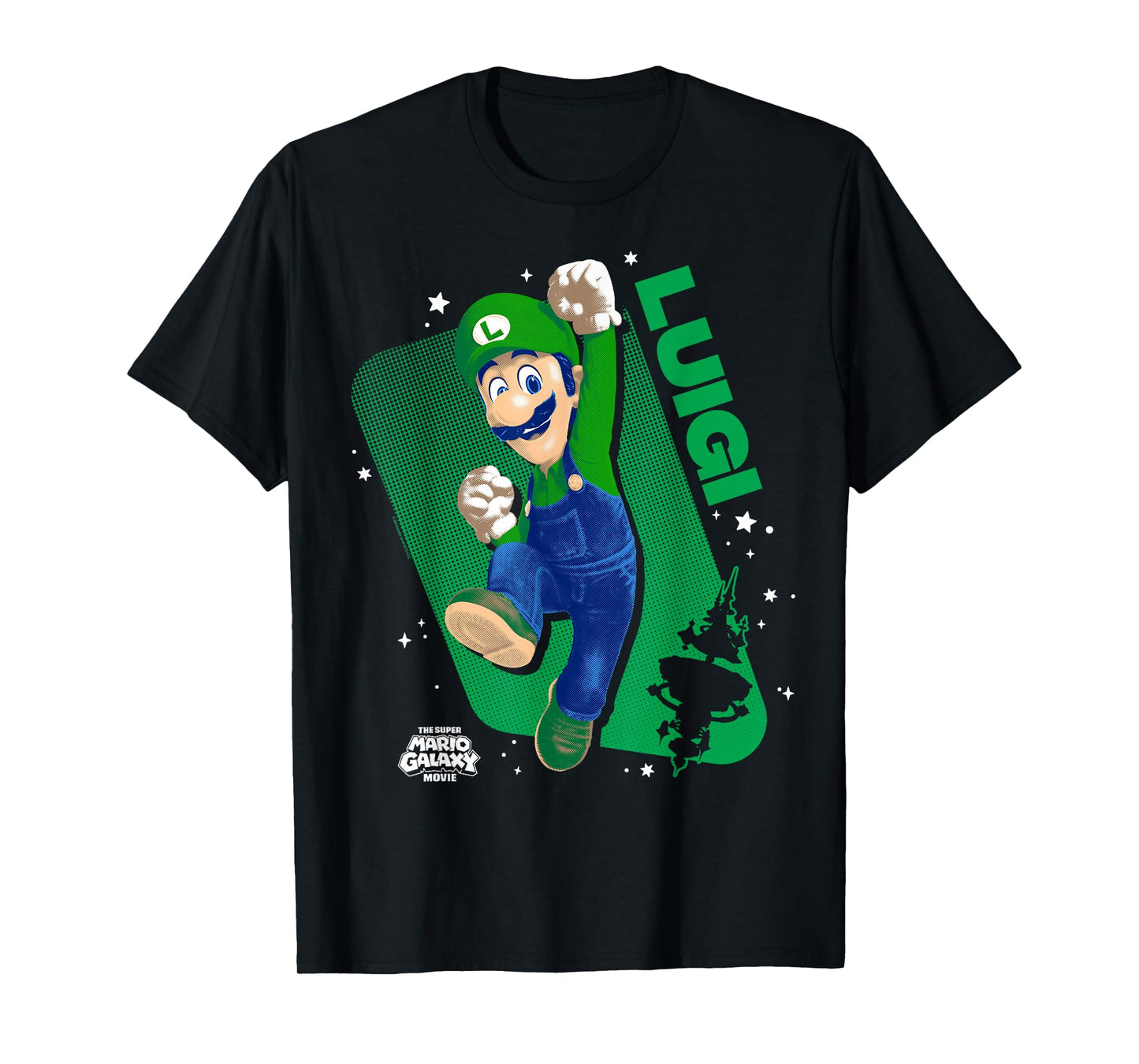 The Super Mario Galaxy Movie Luigi Galactic Jump T-Shirt