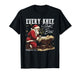 Every Knee Shall Bow Santa Christmas Nativity Scene Xmas T-Shirt