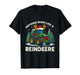 Funny Christmas Tractor Nothing Runs Like a Reindere T-Shirt