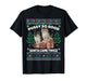 Pussy Cat So Good Santa Came Twice Funny Christmas T-Shirt