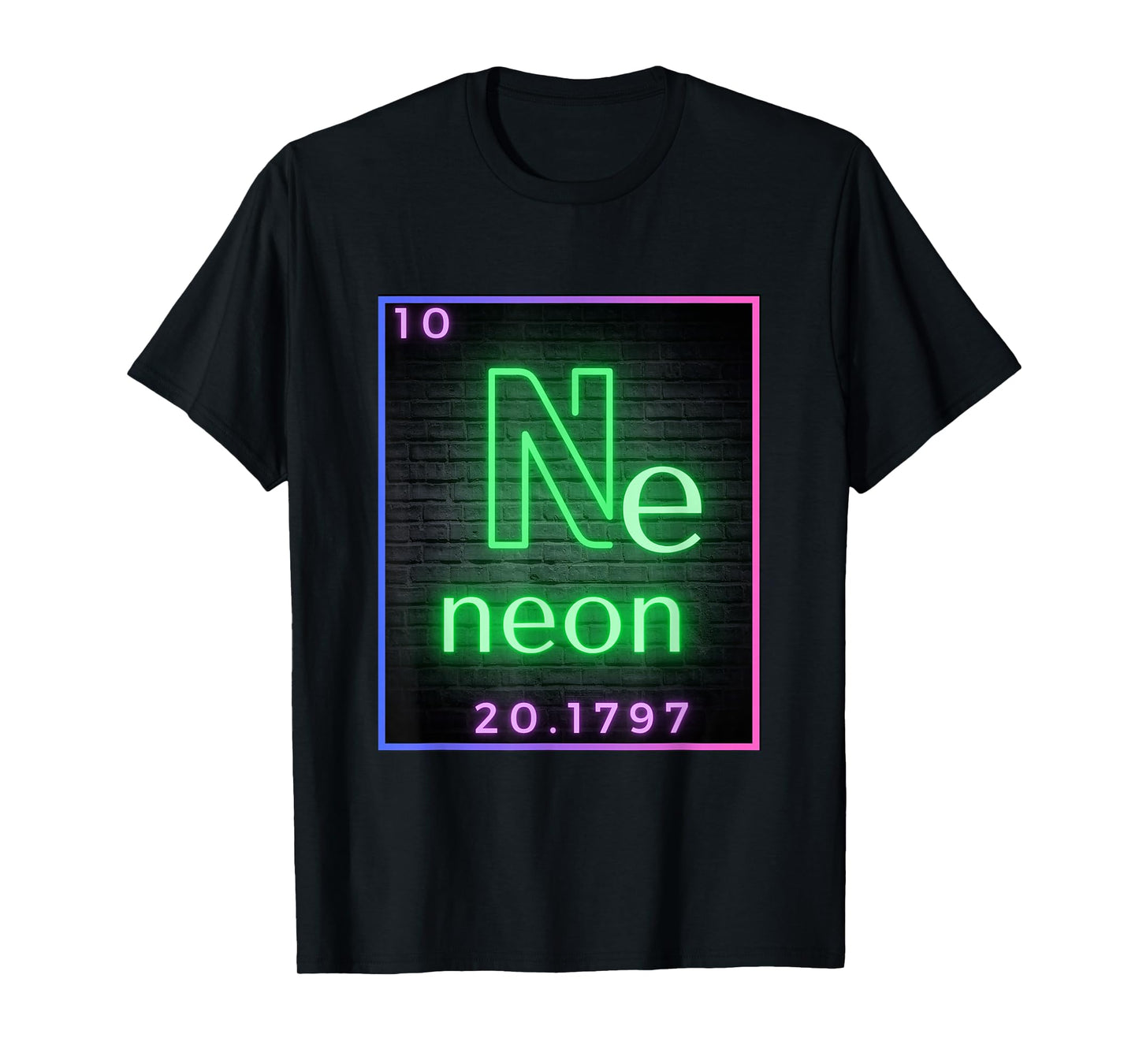 Ne Element Chemistry & Science Lover T-Shirt