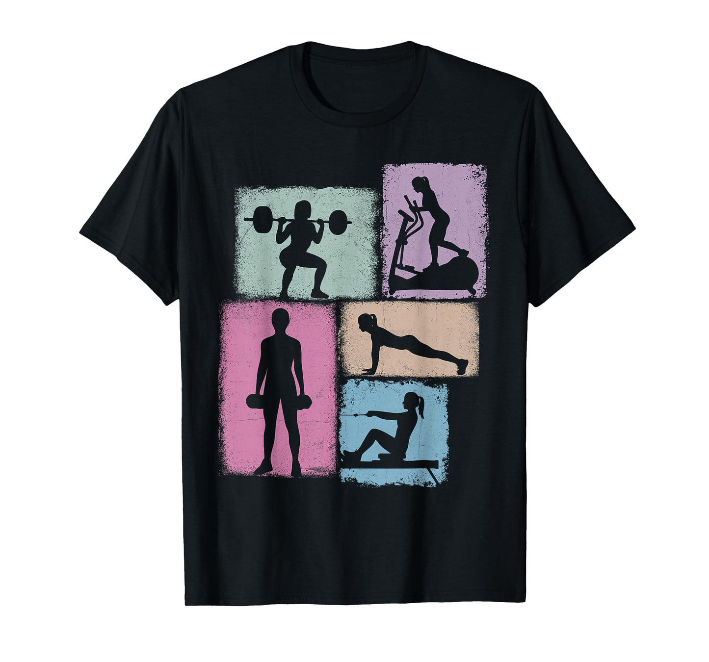 Gym Collage Athlete Women Bodybuilder Coach Youth Girl T-Shirt