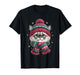 Funny Ragdoll Cat Santa Hat Christmas Lights T-Shirt