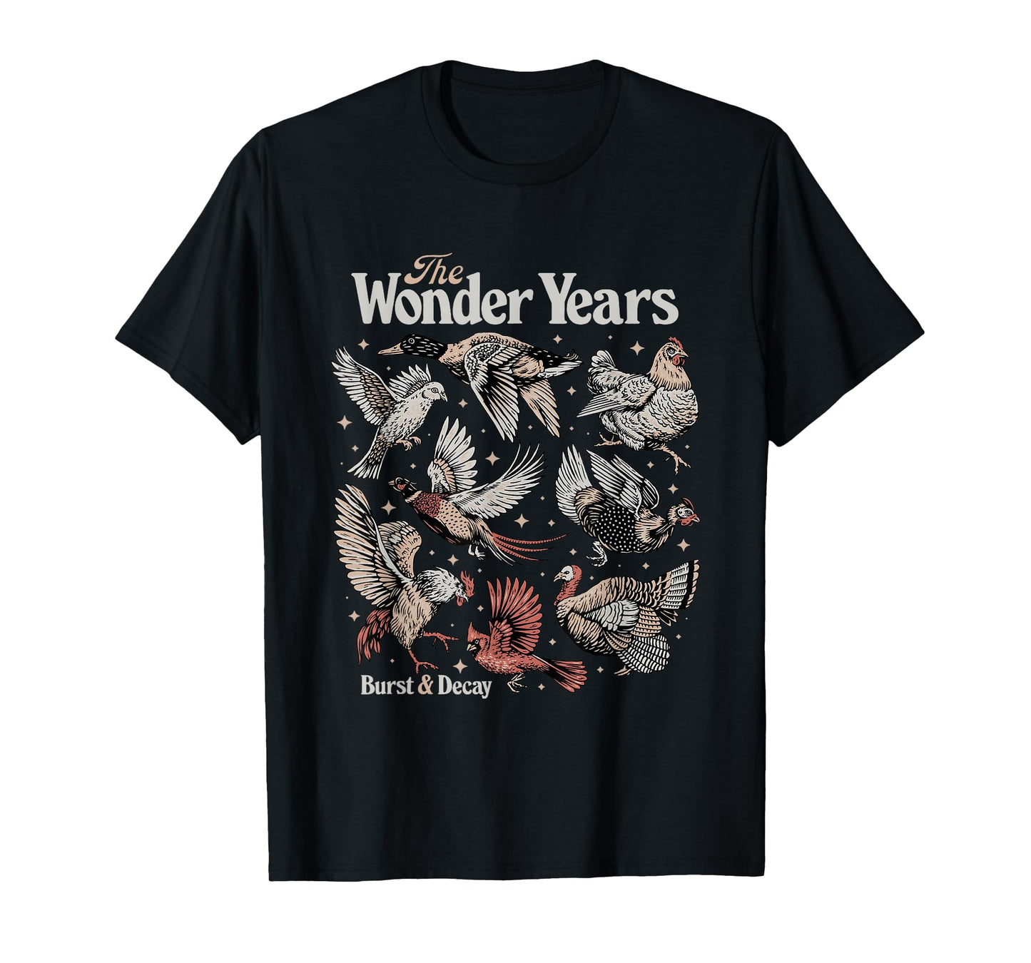 The Wonder Years Bird Collage T-Shirt