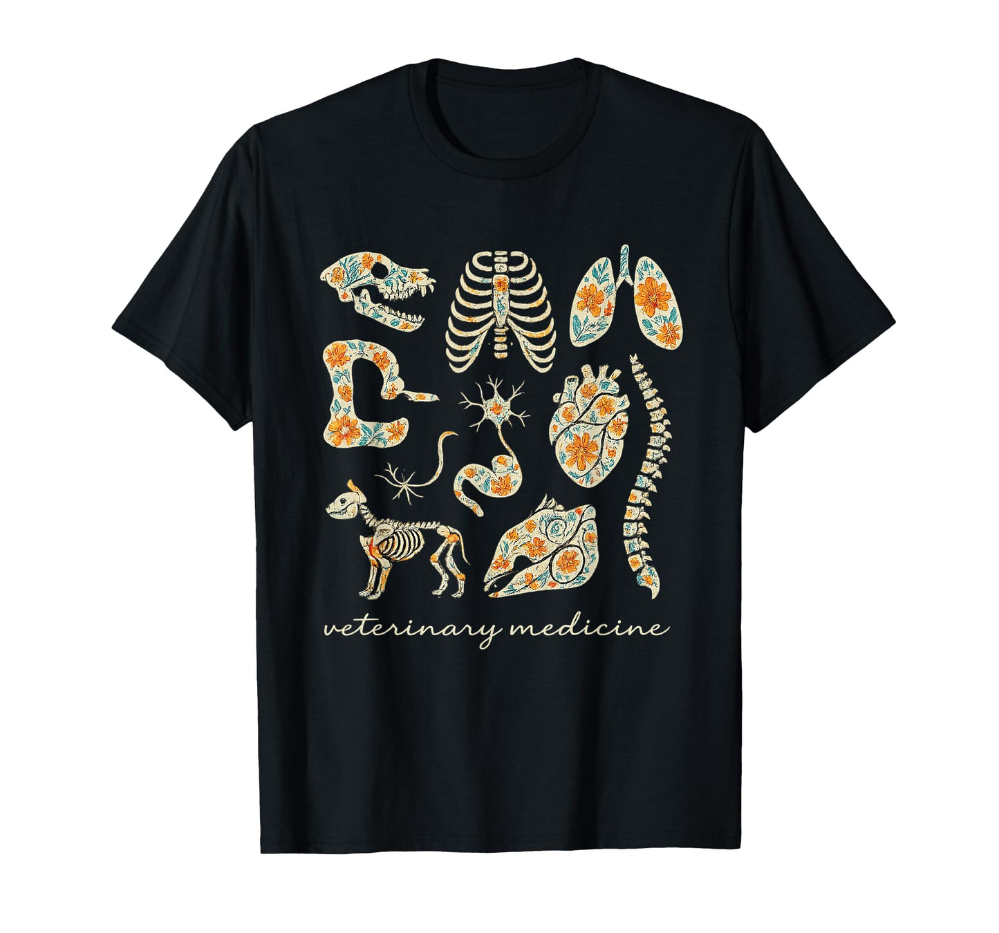 Vet Tech Student Veterinary Anatomy T-Shirt